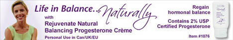 REJUVENATE PROGESTERONE CREAM